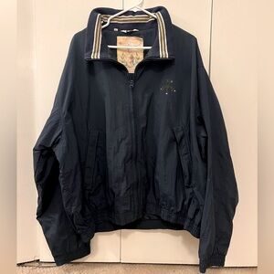 Members Only Jacket Club House Traditions Retro 80s 90s Style Embroidered Golf